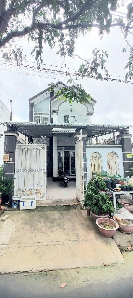NGUYỄN VĂN TẠO, LONG THỚI, NHÀ BÈ, NHÀ 2 TẦNG ĐÚC KIÊN CỐ - MT HẺM NHỰA 12M