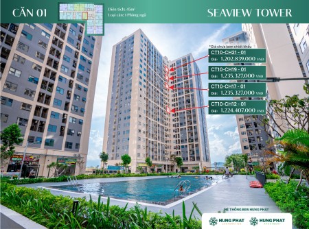 CHỈ 1,2 TỶ - CÒN 3 SUẤT MUA CĂN HỘ VIEW BIỂN ĐÀ NẴNG, CHIẾT KHẤU ĐẾN 9%. GIÁ GỐC TỪ CĐT