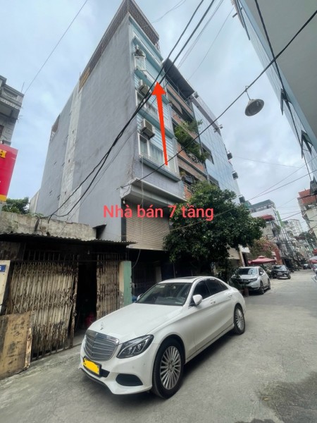 BÁN NHÀ PHÂN LÔ GIẢI PHÓNG, 60M2, 7 TẦNG, THANG MÁY, Ô TÔ, GIÁ 11.2 TỶ.