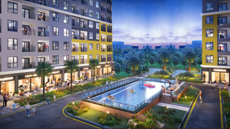 Căn Hộ giá rẻ Dĩ An, Bình Dương - Thanh toán chỉ 20% nhận nhà - Liền Kề Làng Đại Học Thủ Đức