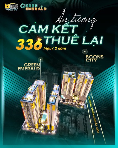Bán Bcons city mặt tiền Thống Nhất, trả trước 440 triệu sở hữu ngay