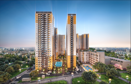 Căn hộ liền kề Thành Phố Thủ Đức - Thanh toán chỉ 20% nhận nhà - Tặng hợp đồng thuê 2 năm 336tr