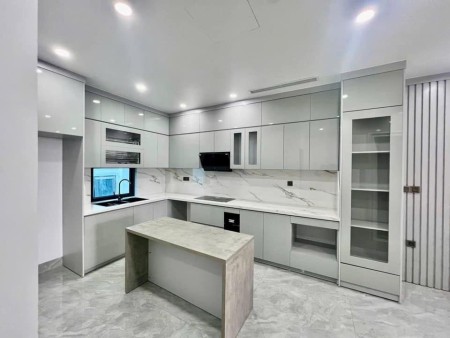 Bán nhà 75m xây mới 6 tầng, thang máy tại KLK Bộ Công An - Ngọc Thụy - Long Biên