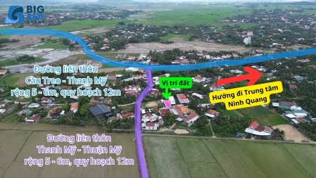 Em cần bán lô đất 106m2 full thổ cư 2 mặt tiền cực đẹp thuộc khu kinh tế Vân Phong