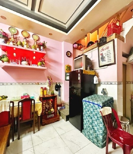 BÁN NHÀ PHƯỜNG 9 TÂN BINH, LÝ THƯỜNG KIỆT, SÁT MẶT TIỀN, HẺM NHỰA XE HƠI, NHỈNH 3T