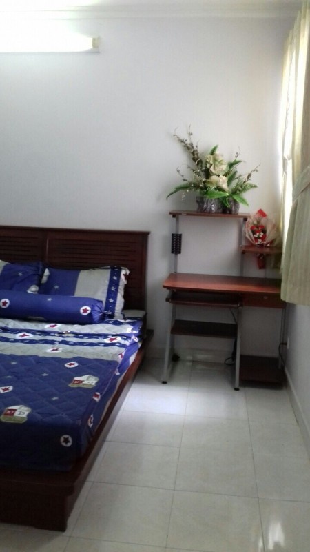 Cho thuê chung cư Central Garden, Võ Văn Kiệt, Q1: 80m2, 2p ngủ, NT, 14tr