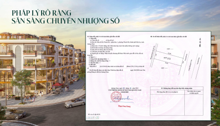 "Siêu phẩm" bất động sản nghỉ dưỡng tại Hội An (Hoi An Legacity).Cơ hội đầu tư sinh lời cao, an toàn