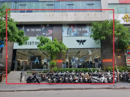 Cho thuê mặt bằng kinh doanh đường Ngô Thì Nhậm Hà Đông, DT 260m mặt tiền 12.5m giá 72tr/th