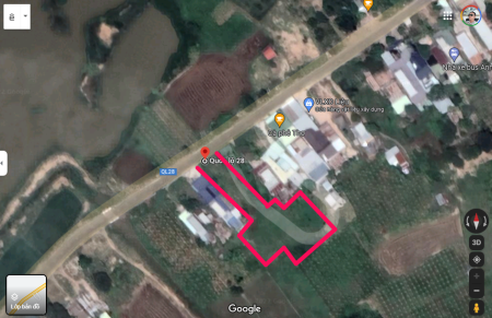 Cho thuê mặt bằng mặt tiền QL28 (Phan Thiết - Đà Lạt - Cao tốc Bắc Nam)
