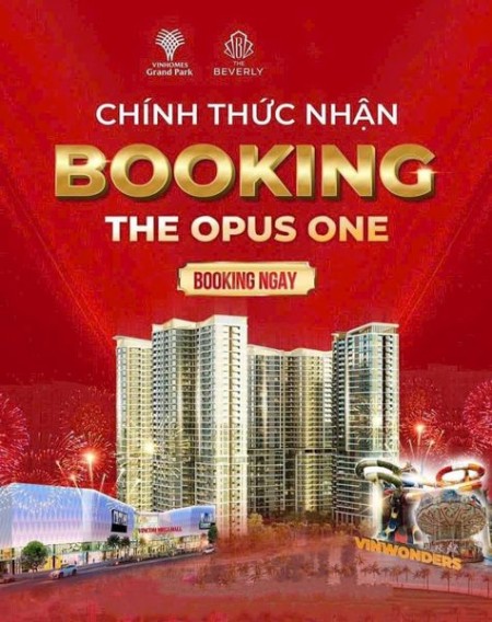 THE OPUS ONES VINHOMSE GRAND PARK- Kế bên nhà là Vincom