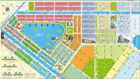 Dự án KDC Tân Đô, Đường Số 11D, Biệt Thự Đối Diện Hồ, Đức Hòa, Long An