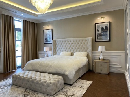 Biệt Thự Nhà Vườn Elegant Park Villa Thạch Bàn. 375M x 4T, Lô Góc, Đầu Hồi 3 Mặt Tiền. Giá 100 Tỷ