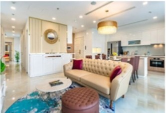 Cho thuê căn 4PN Vinhomes BaSon full view Bitexco giá tốt