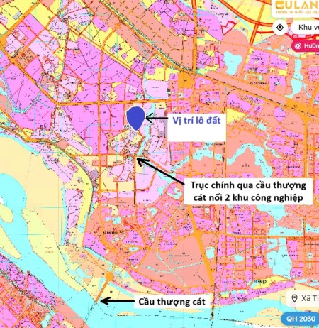 Chính chủ bán đất sau học viện tài chính giá 30tr/m2