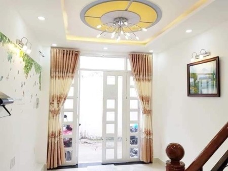 Nhà mặt tiền, Bình Hưng Hòa, Bình Tân,100m2(4×25) Thổ cư giá hơn 8.tỷ síu