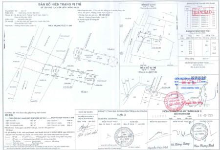 Bán Nhà nát 65m2 tại số 301/16, khu phố 5 (KP 1 cũ) phường Thạnh Xuân, Quận 12
