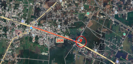 Bán 2466m2 đất có 35m mặt tiền QL22, xã Phước Thạnh, huyện Củ Chi