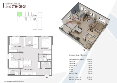 Duy nhất 1 căn 2PN giá rẻ nhất thị trường