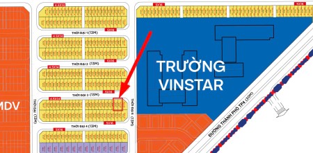 Bán liền kề 63m áp góc dãy TĐ2 đối diện cổng trường Vinschool siêu đẹp Vinhomes Cổ Loa giá 16.3 tỷ