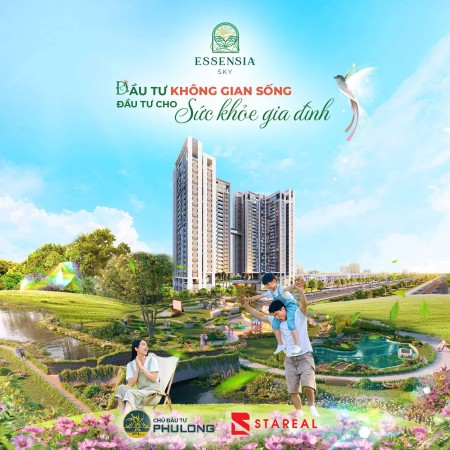 Nhận booking dự án Essensia Sky-tháp đôi căn hộ xanh - sức khoẻ tại Nam Sài Gòn liên hệ 0933437730