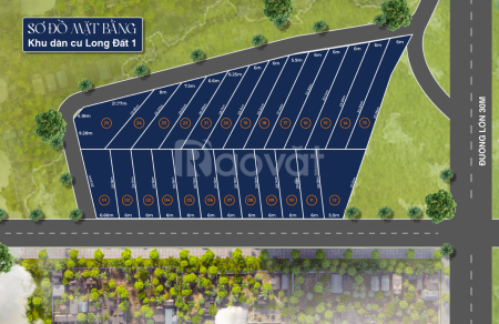 Chính chủ cần bán đất diện tích trên 120m2 tại KCN Đất Đỏ, Bà Rịa, GIÁ CHỈ TỪ 300 TRIỆU ĐỒNG