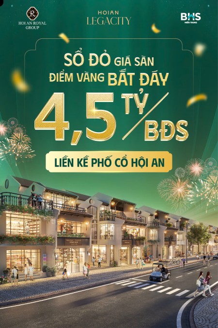 Cần bán gáp dất villa Biệt thự siêu rẻ 1,5 tỷ -140m2 ,Sổ hồng vô thời hạn Phố cổ Hội an