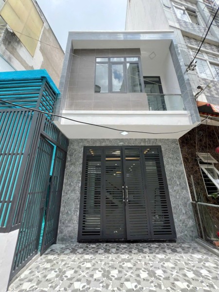 Nhà mới Trệt/Lầu hẻm Nguyễn Thị Tần P2Q8