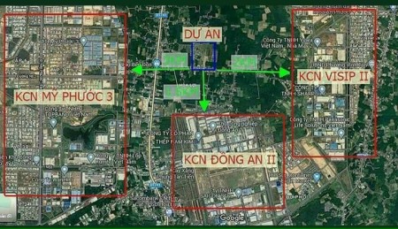 Đất nền liền kề Thành Phố mới Bình Dương, ngân hàng hỗ trợ 70%