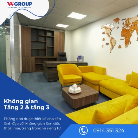 Cho thuê văn phòng hiện đại vị trí đắc địa