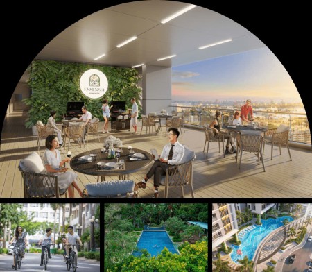 CH Essensia Sky DT: 72m2 2PN 2WC giá: 65 tr/m2, MT Nguyễn Hữu Thọ LH: 0901 322 881