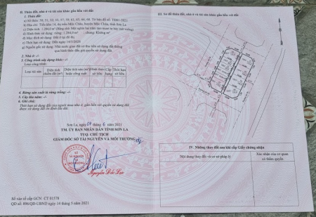 Cần bán biệt thự/ liền kề - Dự án Panacea Hill Mộc Châu. Diện tích: 105m2