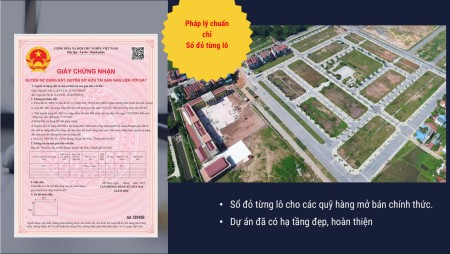 SIÊU HOT - BÁN LÔ GÓC DỰ ÁN HUD THÁI ĐÀO RESIDENCE, LẠNG GIANG – VỊ TRÍ VÀNG ĐẦU TƯ