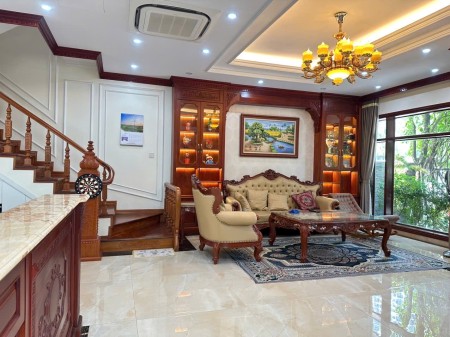 Biệt thự song lập Ngọc Trai hoàn thiện full nội thất cao cấp giá 31 tỷ Vin Gia Lâm (0985941715)