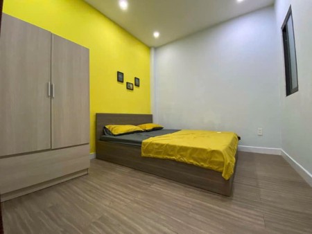 Cho thuê Chung cư Trương Quyền, Phường 6, Q3: Rộng 53m2, 1p ngủ, NT, 8tr