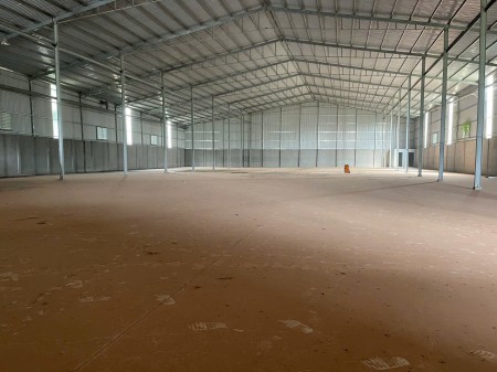 Cho Thuê 2.100m2 Kho Xưởng Mới 100% Ngoài KCN Bến Cát Bình Dương