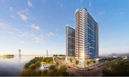 Căn hộ 1PN tầng 28 view sông Hàn cực đẹp tại dự án Peninsula Đà Nẵng