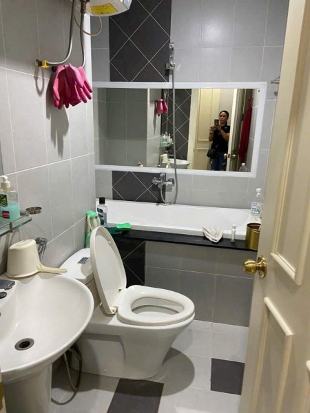 Cho thuê chung cư Carillon 5 Luỹ Bán Bích, Tân Phú: 63m2 2PN, 2WC có nội thất 10tr/th