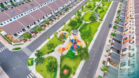 Thanh toán 30% có luôn căn nhà phố 3 tầng nằm trong Trung tâm KCN VSIP II - Bình Dương
