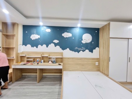Bán gấp nhà đẹp lung linh 5 tầng tại trung tâm Thanh trì, HN, giá 5,89 tỷ