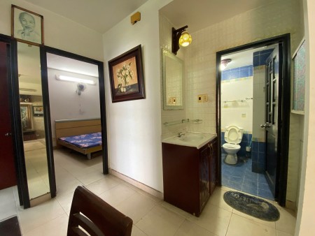 Chung cư A2 Vũ Huy Tấn, Bình Thạnh: 76m2, 2p ngủ, NT, 9,5tr/th