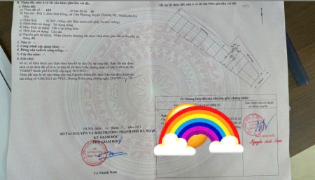 BÁN ĐẤT CHÍNH CHỦ - XÃ TIÊN PHƯƠNG - CHƯƠNG MỸ - HÀ NỘI