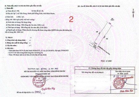 Đất nền 1000m2 cách đường dh507 200m