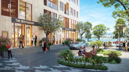 Căn hộ Peninsula Đà Nẵng, giá từ 350 triệu, chiết khấu 15%, sở hữu lâu dài, nội thất hiện đại