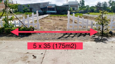 Bán gấp lô đất ngộp 800tr 2 mặt tiền đối diện KDC Xuyên Á