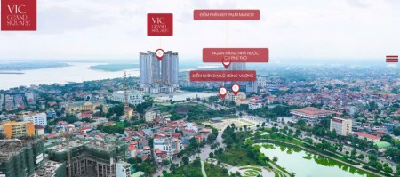 Căn hộ cao cấp Vic Grand Square Việt trì Phú Thọ giá chỉ 1.1 tỷ