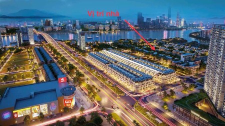Nhà 2 tầng vị trí đắc địa Hải Châu. Nhay TT thương mại và tòa căn hộ 40 tầng cao cấp The Estuary