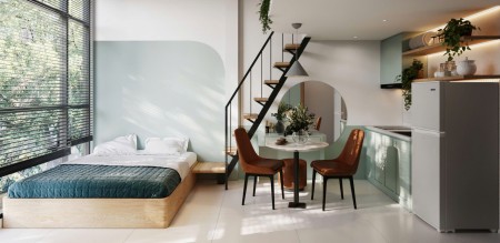 Duplex cửa sổ thoáng mới tinh Trần Xuân Soạn Quận 7