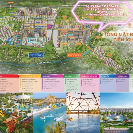 Cập hật giỏ hàng biệt thự Vinhomes Ocean Park T11/2024