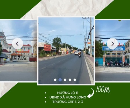 Bán đất thổ cư gần nút giao cao tốc Bên Lức - Long Thành