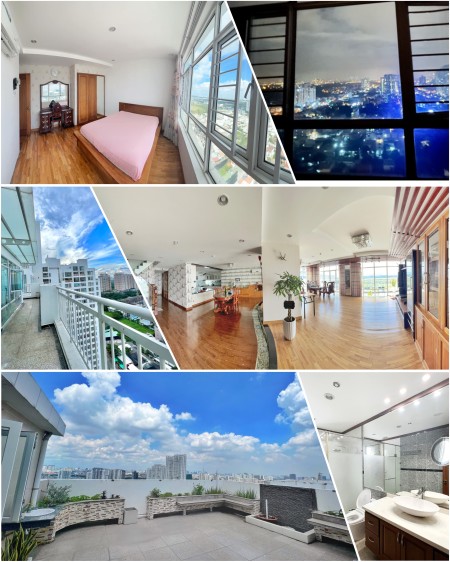 Share 1PN trong căn penthouse 567M2 CC Hagl An Tiến - Gold House giá rẻ - View trọn thành phố